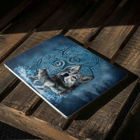 Brigid Ashwood Celtic Wolf Surface Laptop 2 Skin